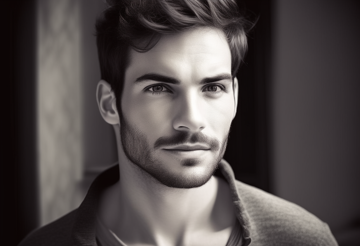 A handsome man  