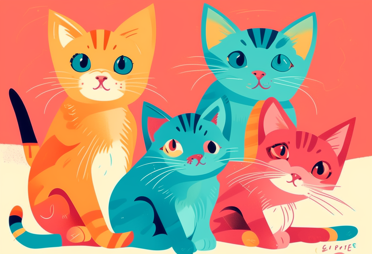 Three Facts About Kittens.' Envision a visually appealing composition that combines the charm of kittens with the title. Use playful fonts, vivid colors, and perhaps incorporate adorable kitten illustrations to set the tone for a delightful and informative journey into the world of kittens.