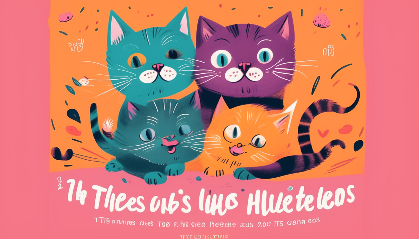 Three Facts About Kittens.' Envision a visually appealing composition that combines the charm of kittens with the title. Use playful fonts, vivid colors, and perhaps incorporate adorable kitten illustrations to set the tone for a delightful and informative journey into the world of kittens. Make it irresistibly click-worthy!