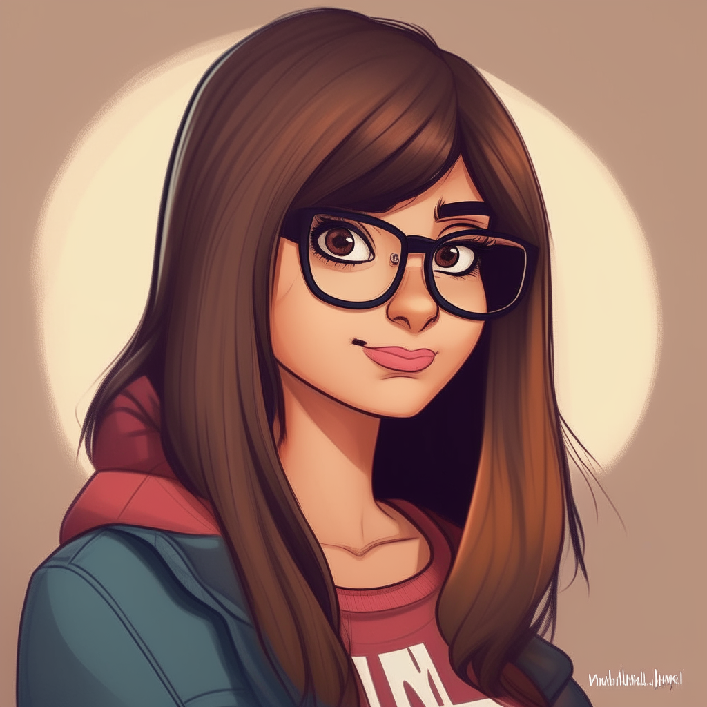 Design me anime mia khalifa 