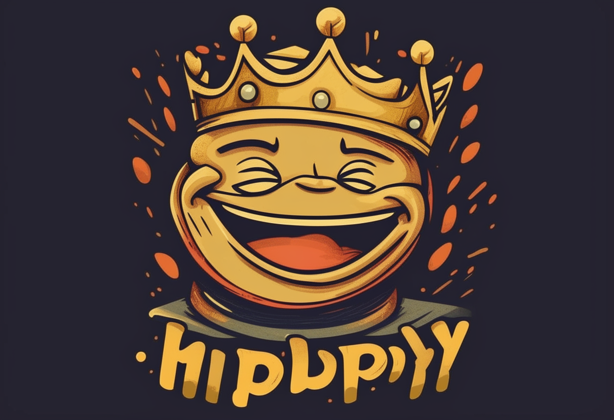 Happy king 