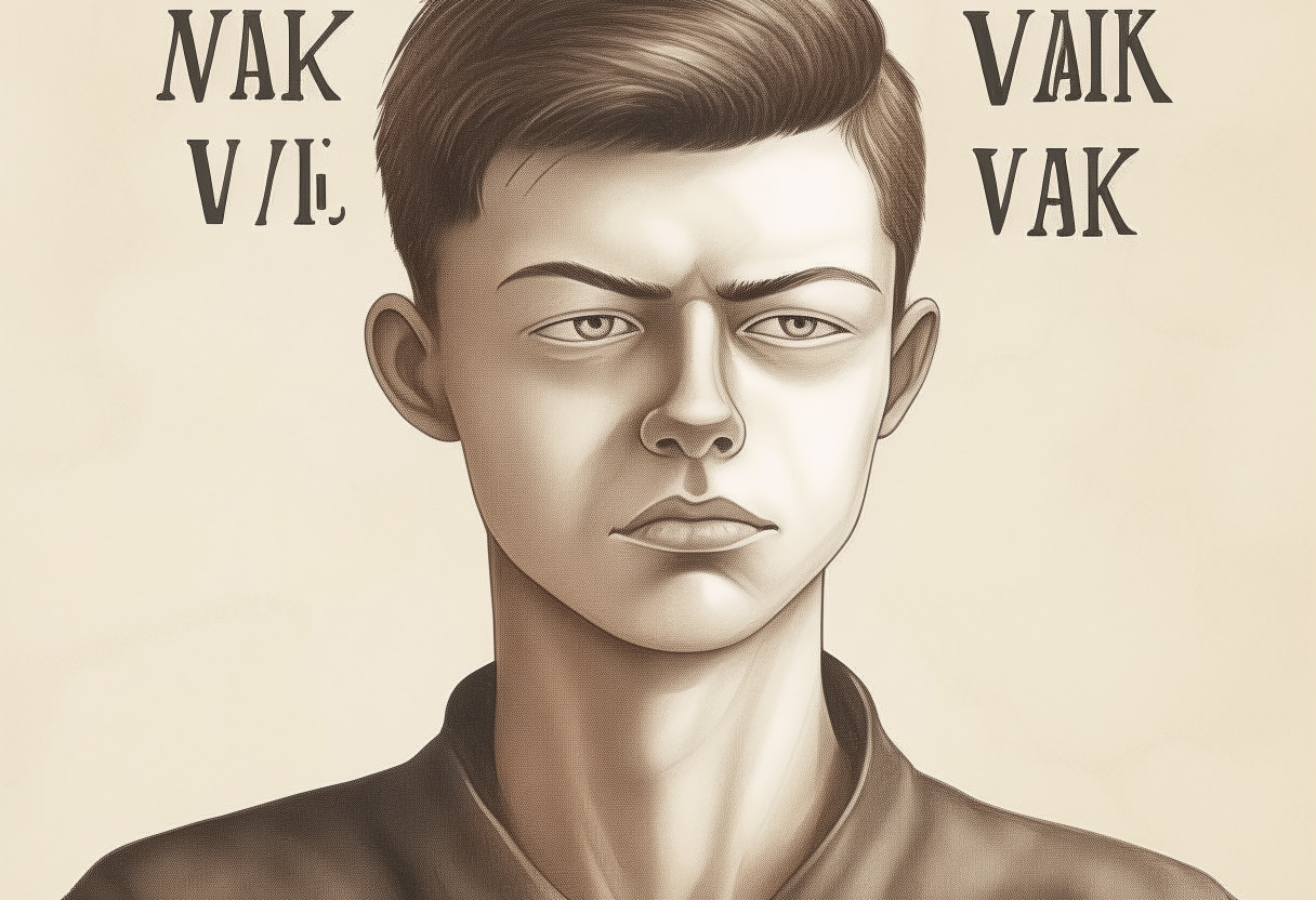 A weak a young man 