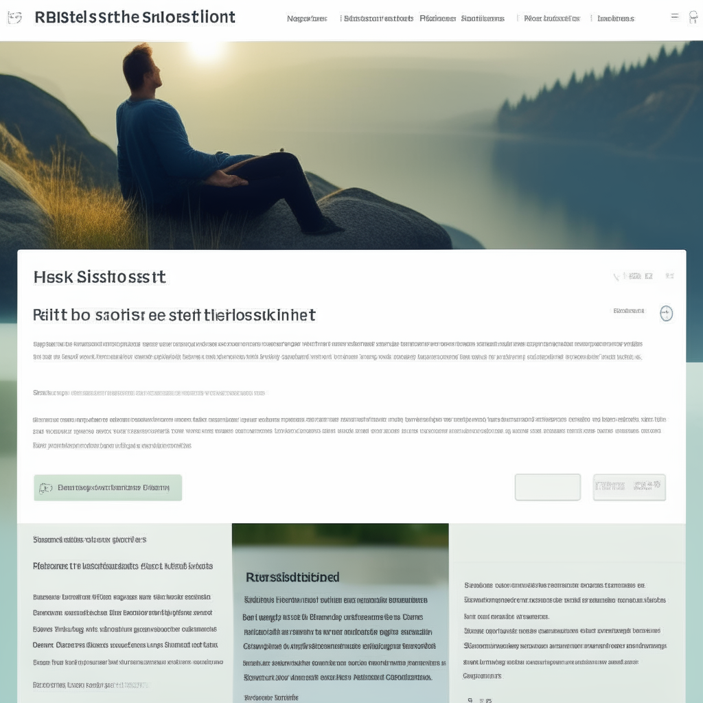 Screenshot of a MindShift CBT blog article about relaxation exercises