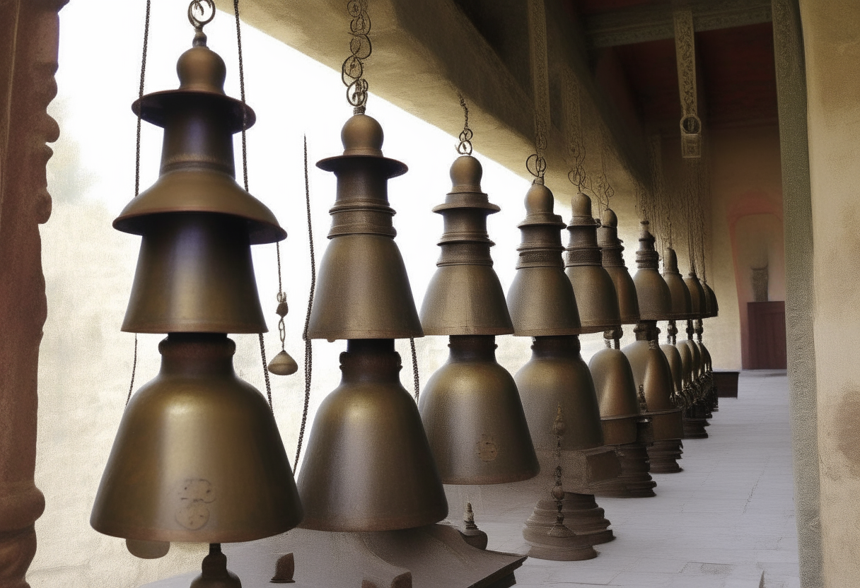 All the bells in the palace were rung with joy