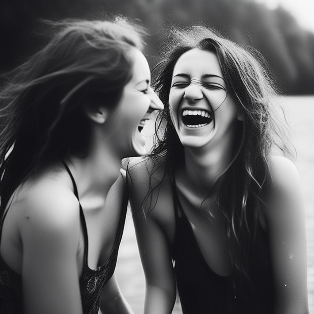 Their laughter flowed like the current of a river and their friendship was as clean and eternal as the air