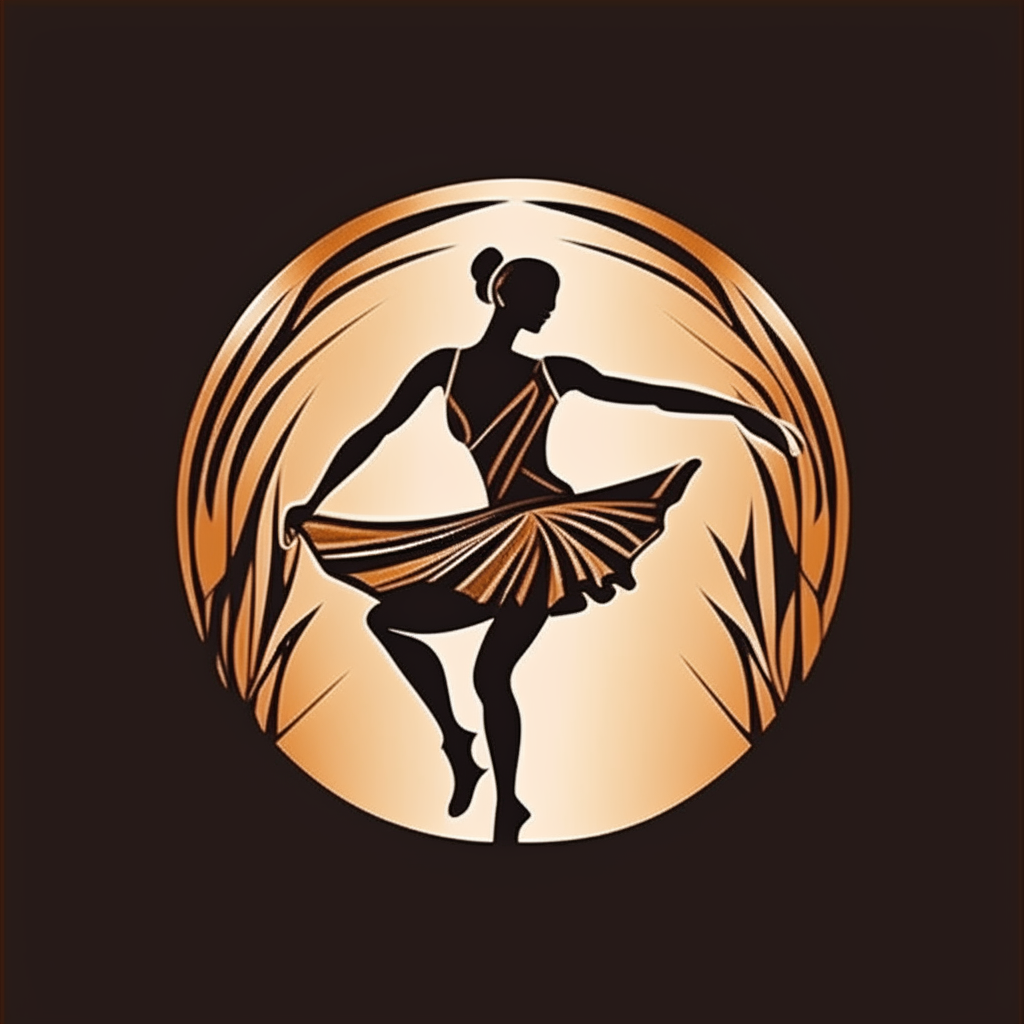 logo pour la danse avec un danseur stylisé