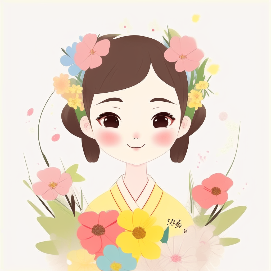 一个跳舞的芭蕾舞女孩
