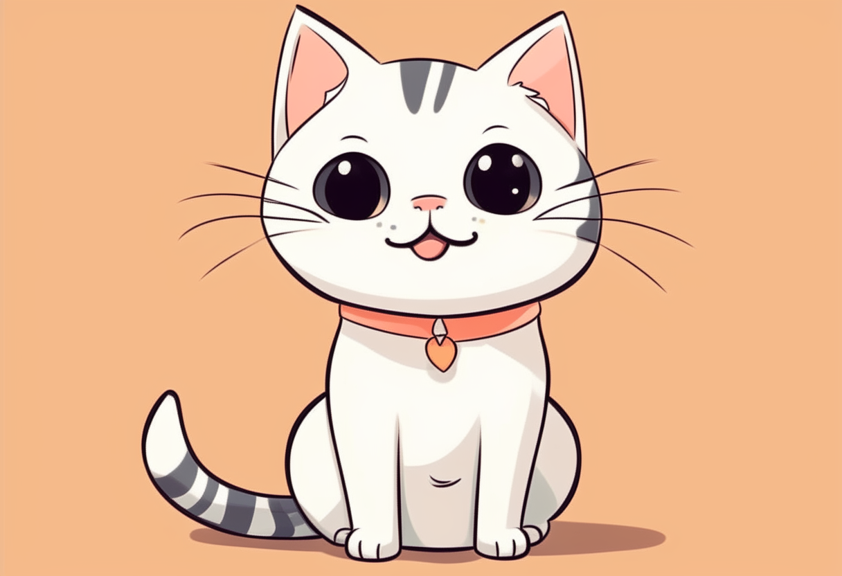 anmie cartoon cat 