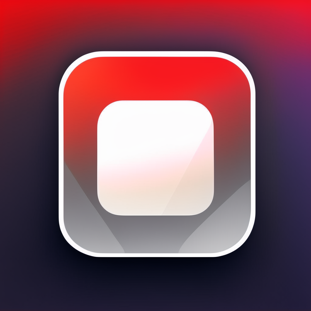 YouTube app icon on iOS YouTube app icon on Android