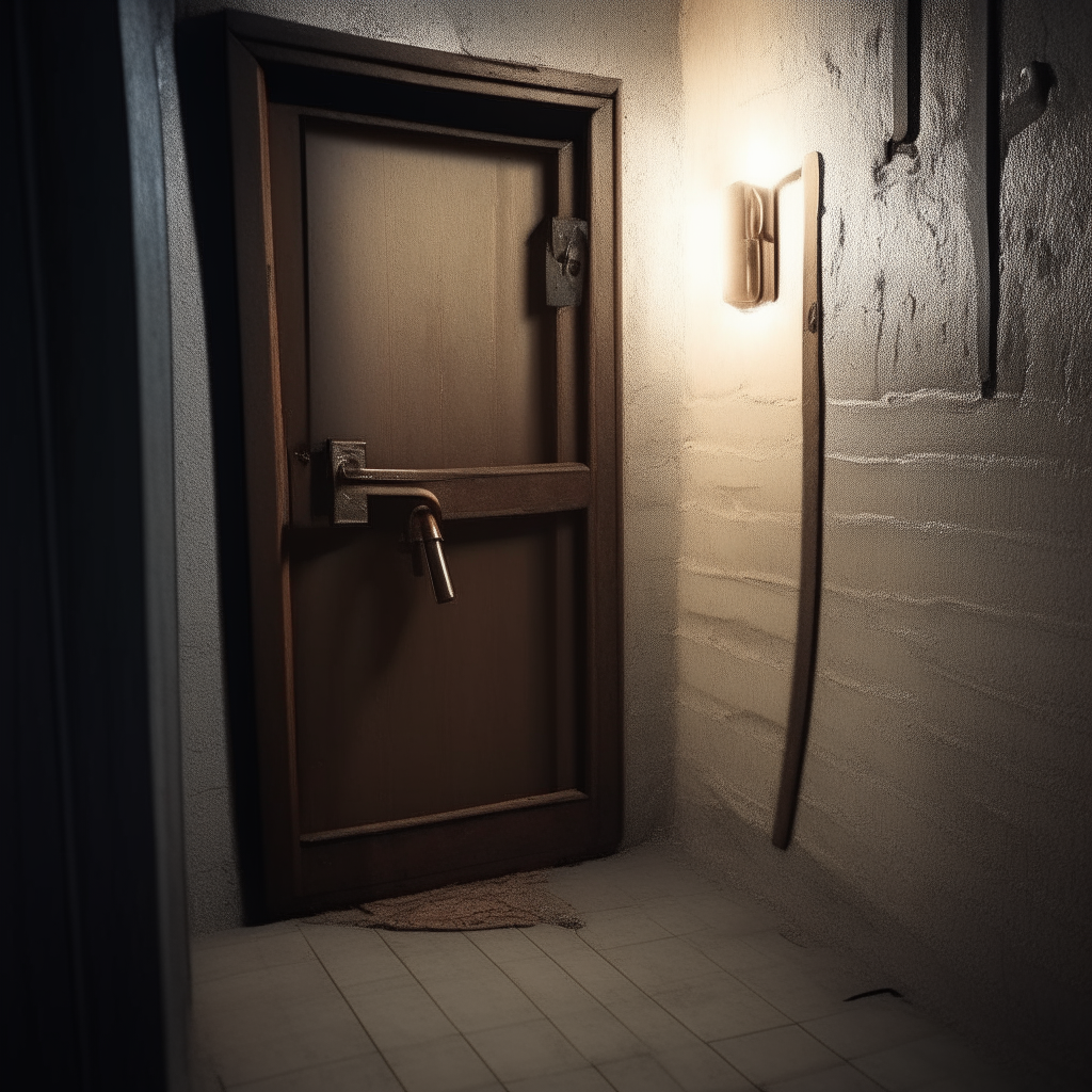 One key opens a door to the basement