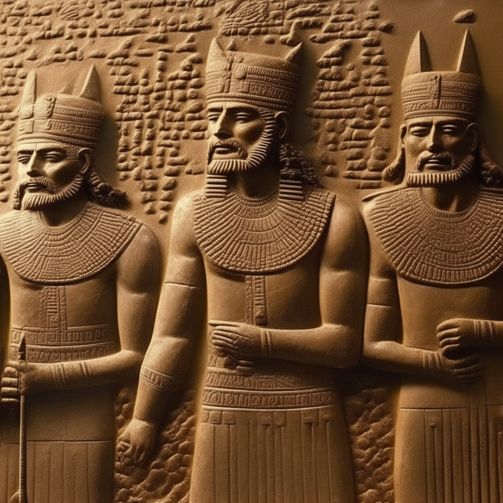 At first, the Annunaki were involved in human affairs and helped develop civilization in Mesopotamia