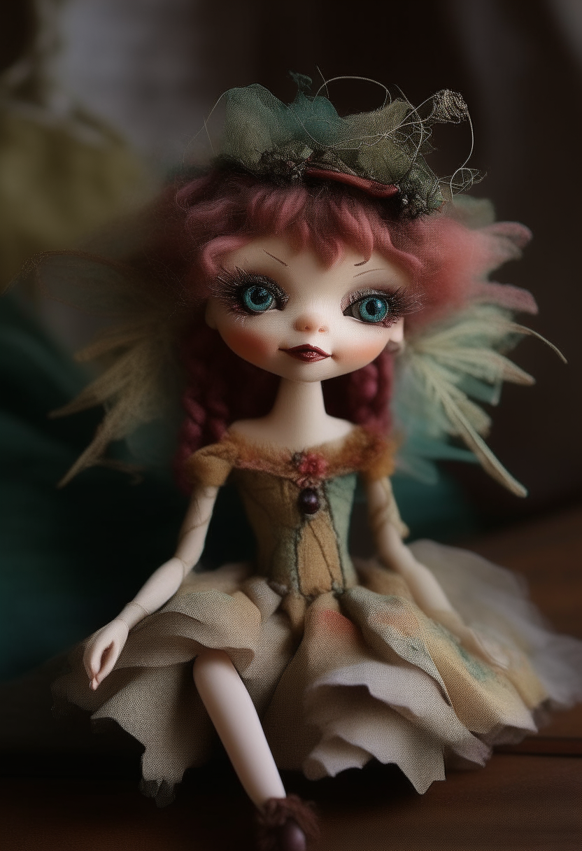 A fantastical fairy doll