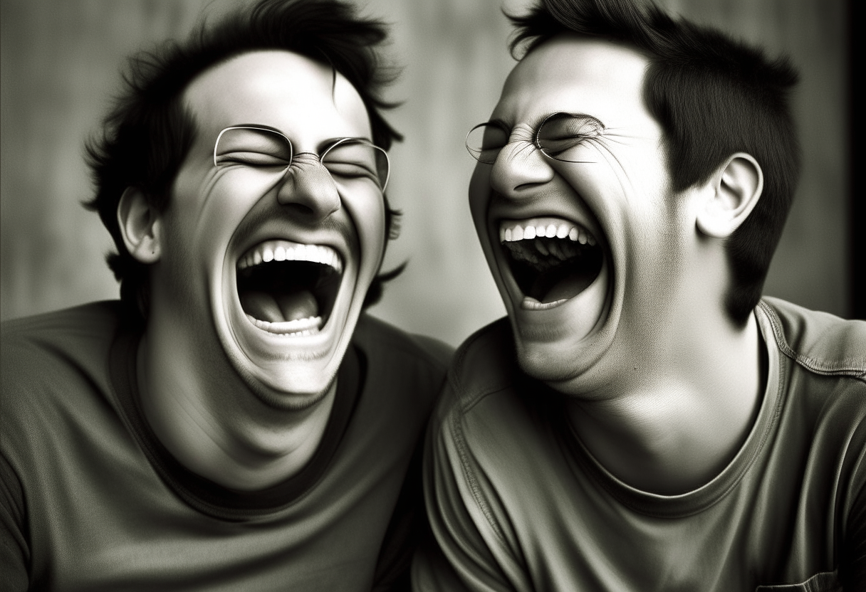 insane people laughing