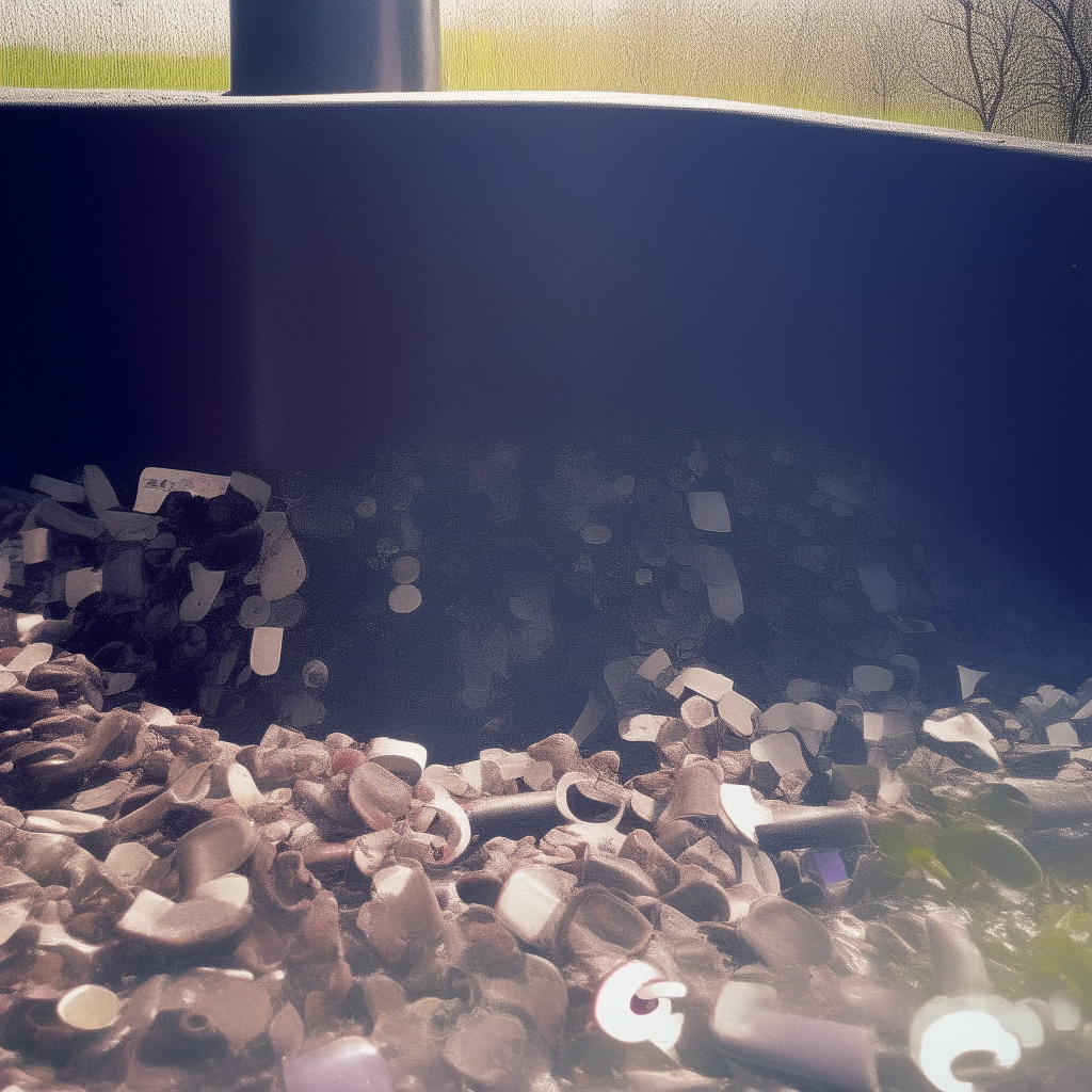 New life springs forth among the memorial, a sign of hope rising from tragedy