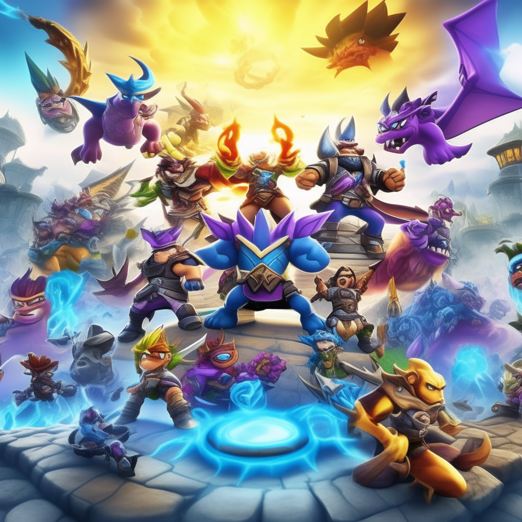 The ultimate Skylanders game featuring all Skylanders characters in an epic battle against Kaos