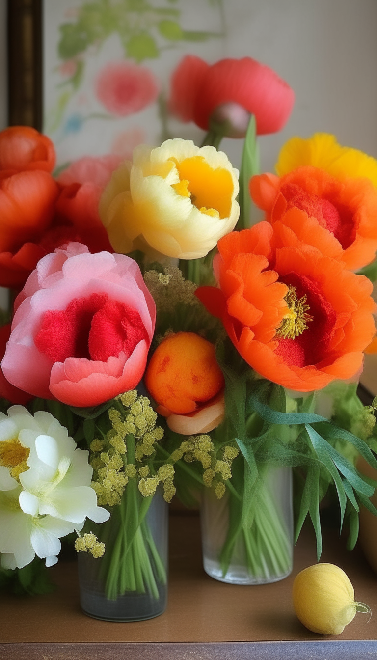 PAEONIA and poppies wątek ColorS bunches