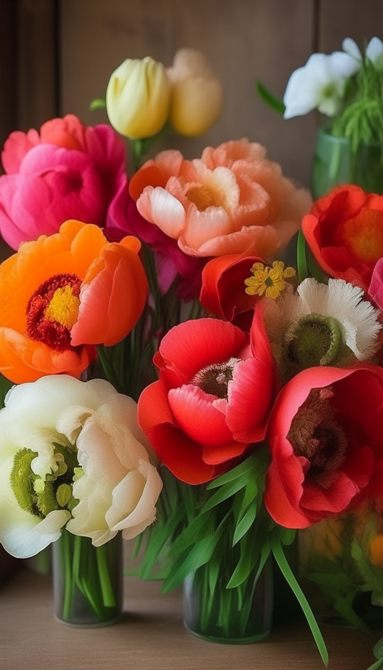 PAEONIA and poppies wątek ColorS bunches