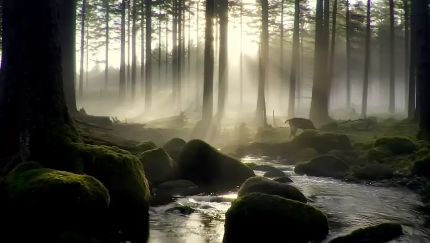 For Google’s new AI video generator, try a prompt that paints a vivid, specific picture and includes motion, atmosphere, and detail. Since the AI might favor simpler scenes to avoid too much complexity in animation, you could go with something like:

“A serene forest scene at dawn with soft, misty fog rolling over moss-covered rocks. Sunlight filters through tall pine trees, casting long shadows on the ground. Birds fly overhead while a gentle breeze rustles the leaves. In the distance, a deer pauses by a flowing stream, drinking the water as it sparkles in the morning light.”

This prompt will help the AI capture specific, dynamic elements (like birds flying or water flowing) and a serene atmosphere. For extra effect, you could even add slight camera motions like “a slow, panning shot through the forest,” or “the camera zooms in on the deer.