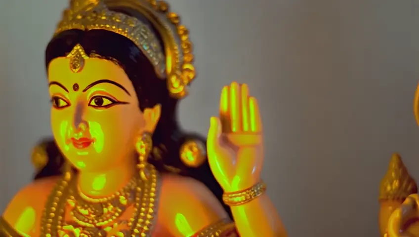 Lakshmi Ganesh ji's photo moving video!