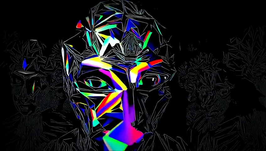 I am the most hidden feeling that is inside you in your surreal world and that has different faces that is in a whirlwind hidden by your fears and worries and that has bright colors of terror, The message I want to give you is that you face it and reduce your fears to zero., styled artwork important message sent , 24k unique piece of art uses all the rules of photography composition, gives it depth of field, enhances the shadows and gives the image a sense that looks spectacular, depth of field, unique piece that they don&#39;t look the same, that they are all different in black and white, that the planes are seen in each plane of the image and that more volume is noted in shadows