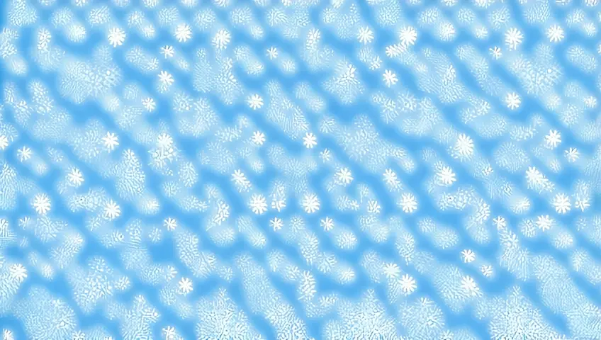 Seamless Snowflake Pattern for Winter Wonderland Christmas Wallpaper