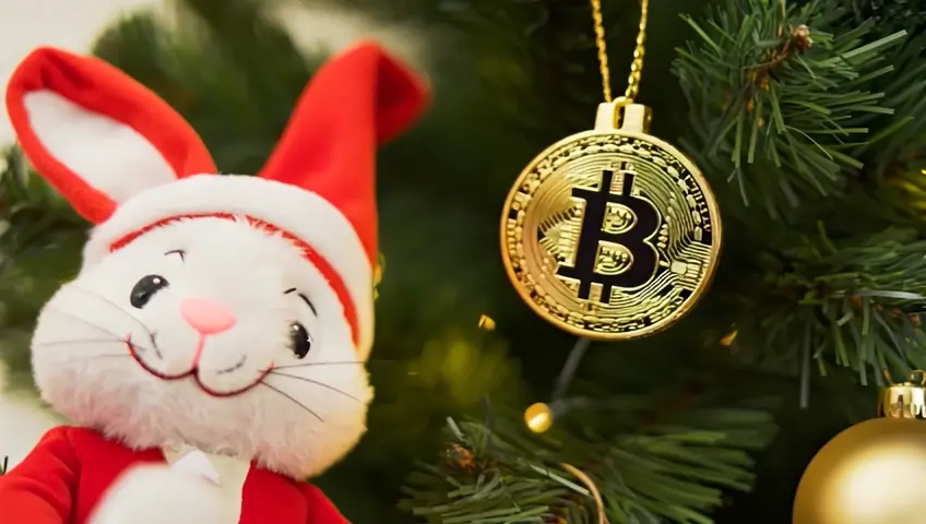 bitcoin christmas bunny