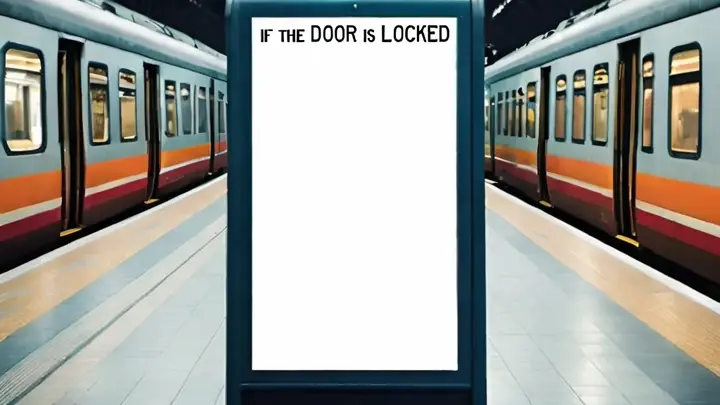 IF THE DOOR IS LOCKED