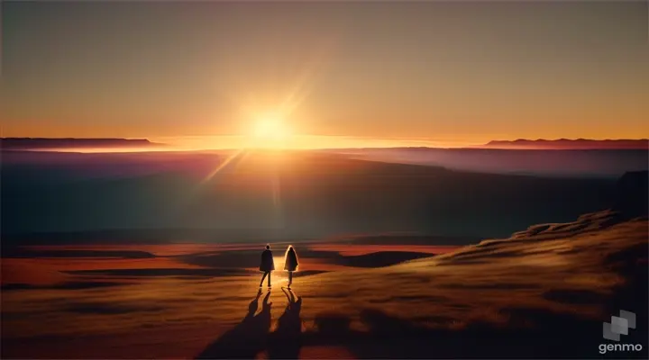 As the sun rose on the horizon, the traveler bid farewell to the enigmatic stranger, knowing that their paths would never cross again.