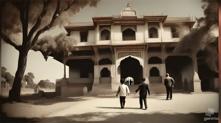 Two boys go to Bhutiya laal haveli bhoot tree film