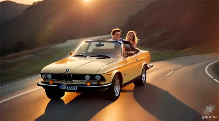 24 year boy and girl in bmw