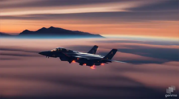 "Dengan bantuan teknologi canggih, jet tempur meluncur ke langit malam dengan kecepatan tinggi, menjaga keamanan wilayah udara negara dengan ketepatan yang memukau."





// KF-21 Boramae jET.  REALISTIC 16:9