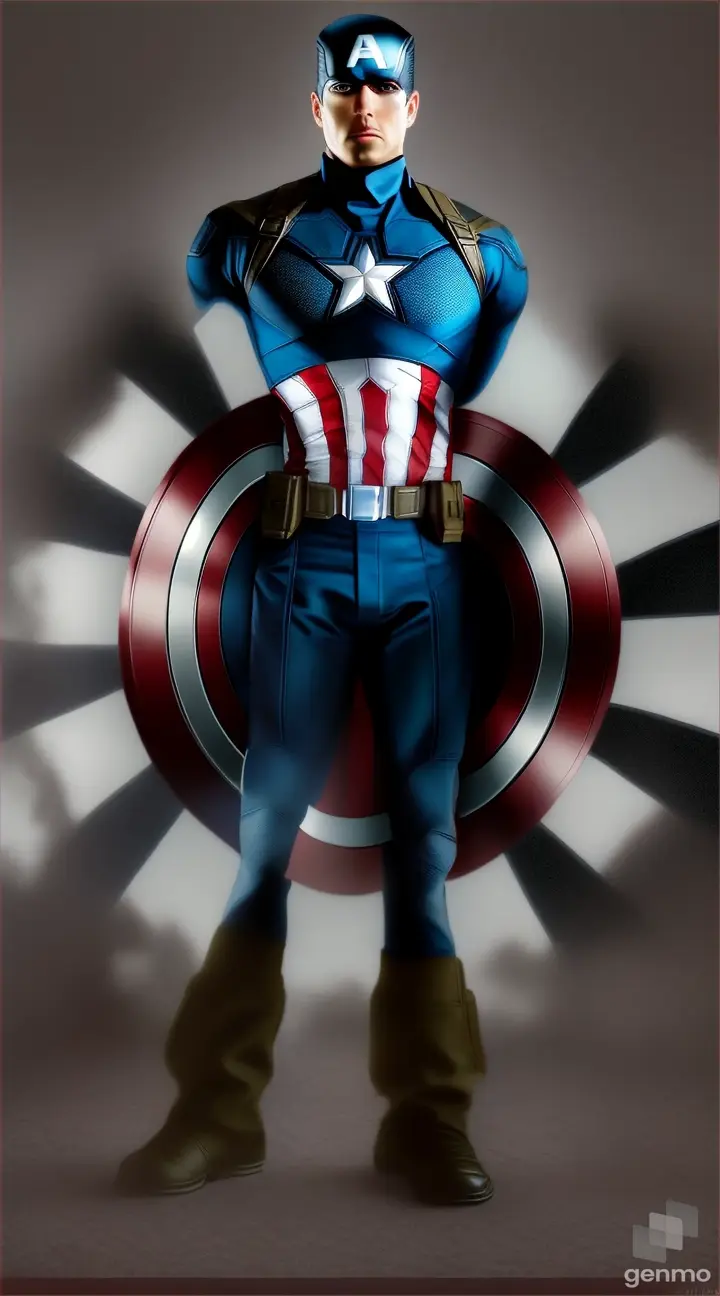 CHANGE THE TITLE TO THE EVOLUTION OF THE CAPTIAN AMERICA