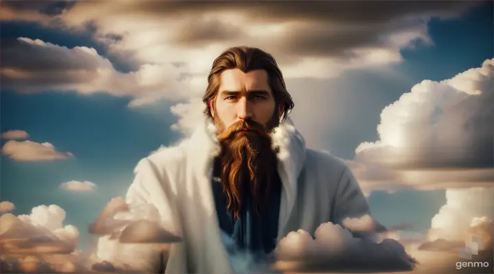 jehova in a sky