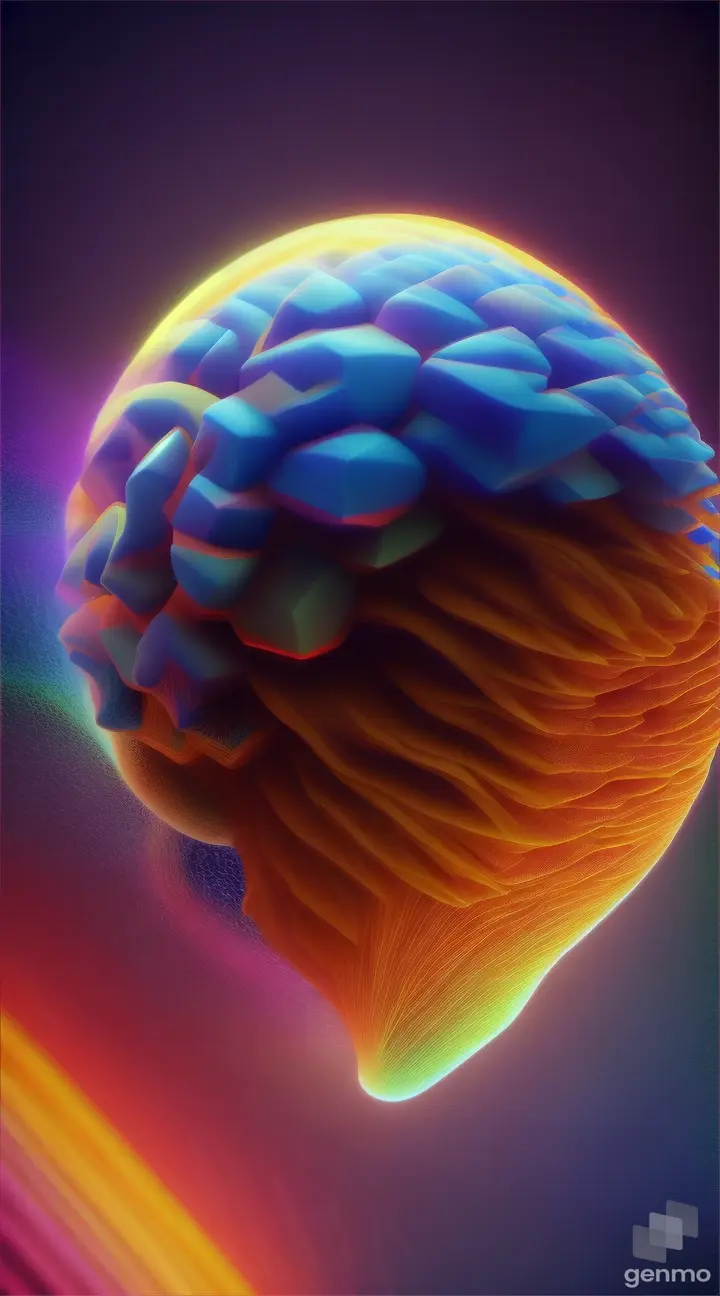 Generar imágenes de cerebros llenos de pensamientos en movimiento.