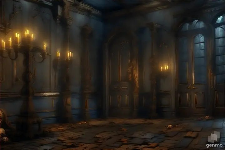 "As night descended upon Blackwood Manor, the veil between the worlds grew thin, and the spirits of the past stirred from their slumber. Doors creaked open of their own accord, and the shadows danced in the flickering candlelight."