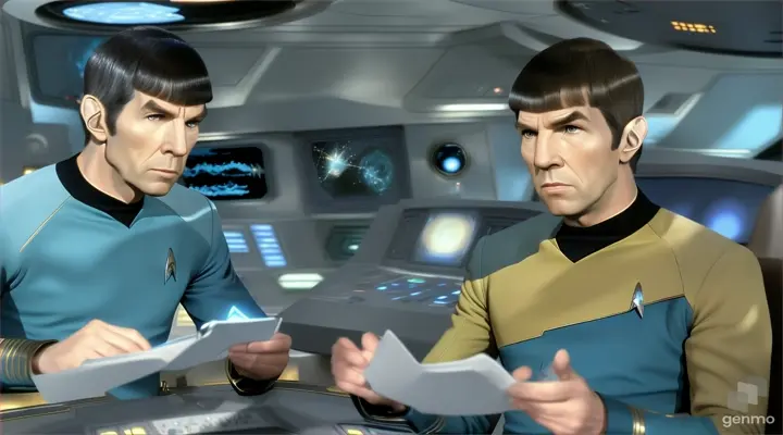 "A distress beacon? That could be bad. Mr. Spock, what's our course?"