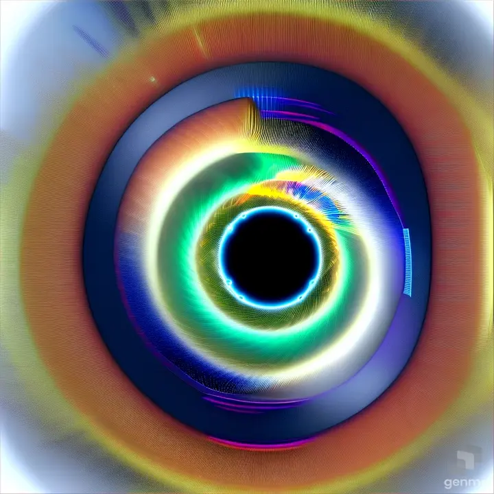 high detail photo realistic of a new energy generator inspired by Vortex Mathematics. Visualize the generator's core mechanism, which harnesses the principles of 'The Doubling Circuit' to produce renewable energy. Illustrate the dynamic interaction between magnetic and electrical fields within the generator, depicting the seamless flow of energy as it follows the sequence of 1, 2, 4, 8, 7, 5, and back to 1. Use bold colors and futuristic elements to convey the cutting-edge nature of the technology. Highlight how this innovative generator taps into the unlimited potential of Vortex Mathematics to revolutionize the way we generate power sustainably."