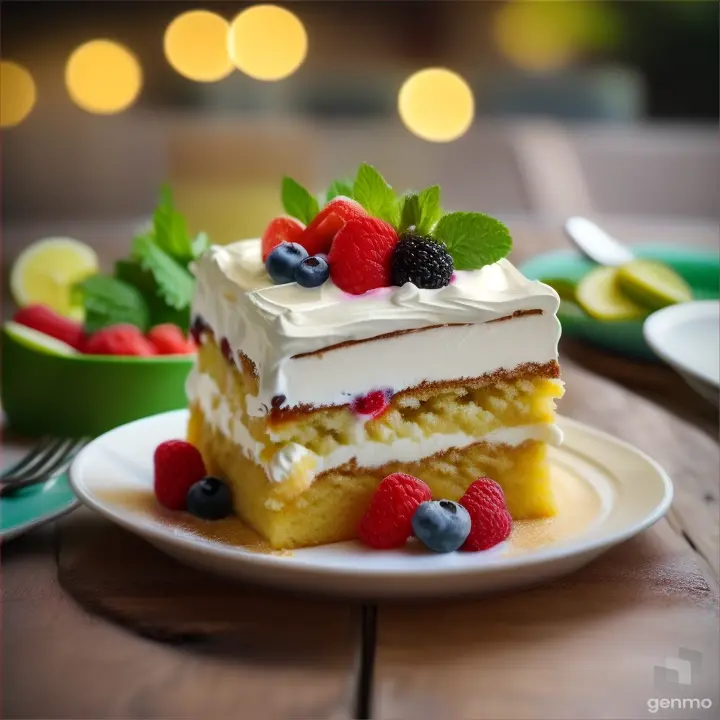 Tres Leches Cake, Mexico & Central America