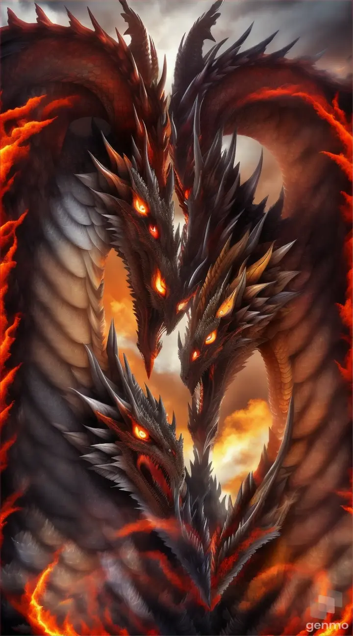 In a land of fiery mountains and swirling clouds, there were two different mighty dragons, Scorch and Fury, feared by all. 9:16
