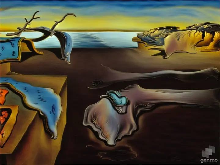 Permanence of Memory
Painting by Dalí