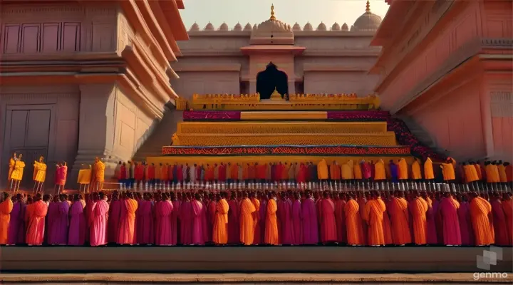 .Religious Festivals: Vibrant images capturing the spirit of religious festivals celebrated at Ramanathaswamy Temple, with devotees participating in processions and rituals.