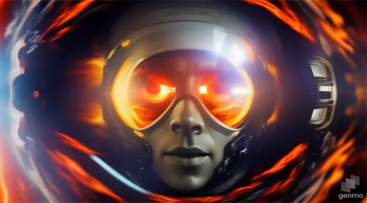 astronauta distorsionandose en el infierno(1920x1080px)