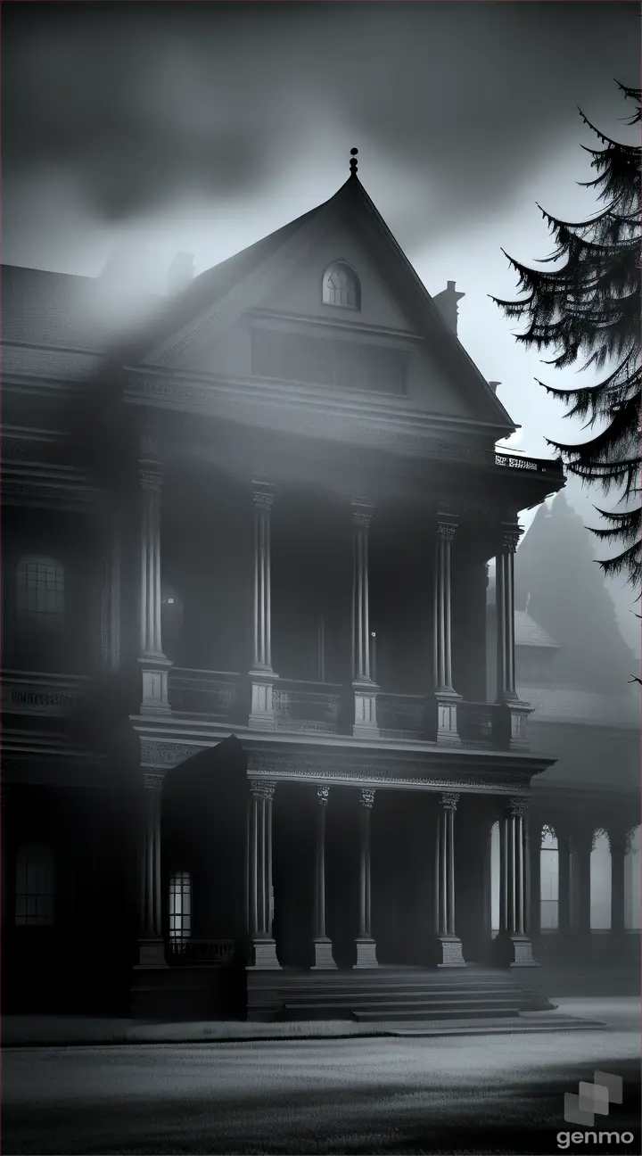 Introduction: Start with an atmospheric shot of the old mansion, setting the eerie tone.