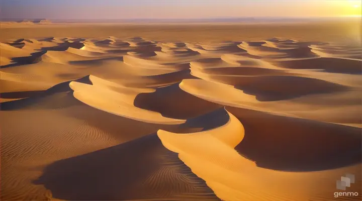 Flutue por impressionantes em belíssimas dunas dos maiores desertos da terra há mais de 2000 anos. Belo cenário que lembra a histórias bíblicas. Sol quente. Linda e inspiradora paisagem bíblica.