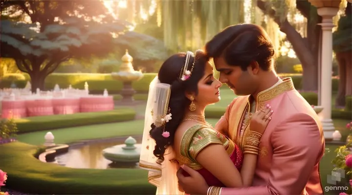 beautiful indian love in 16:9 format