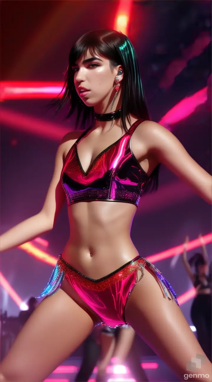 Dua lipa doing hot dance 
