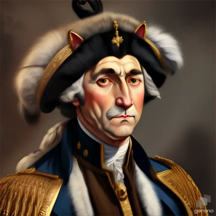 George Washington mewing