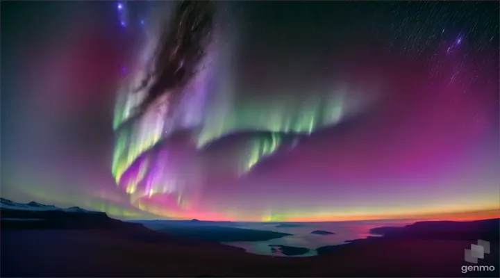 beautiful bright  stars 