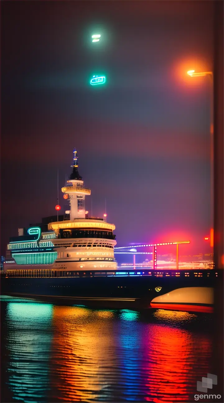 City by the sea at night --auto --s2