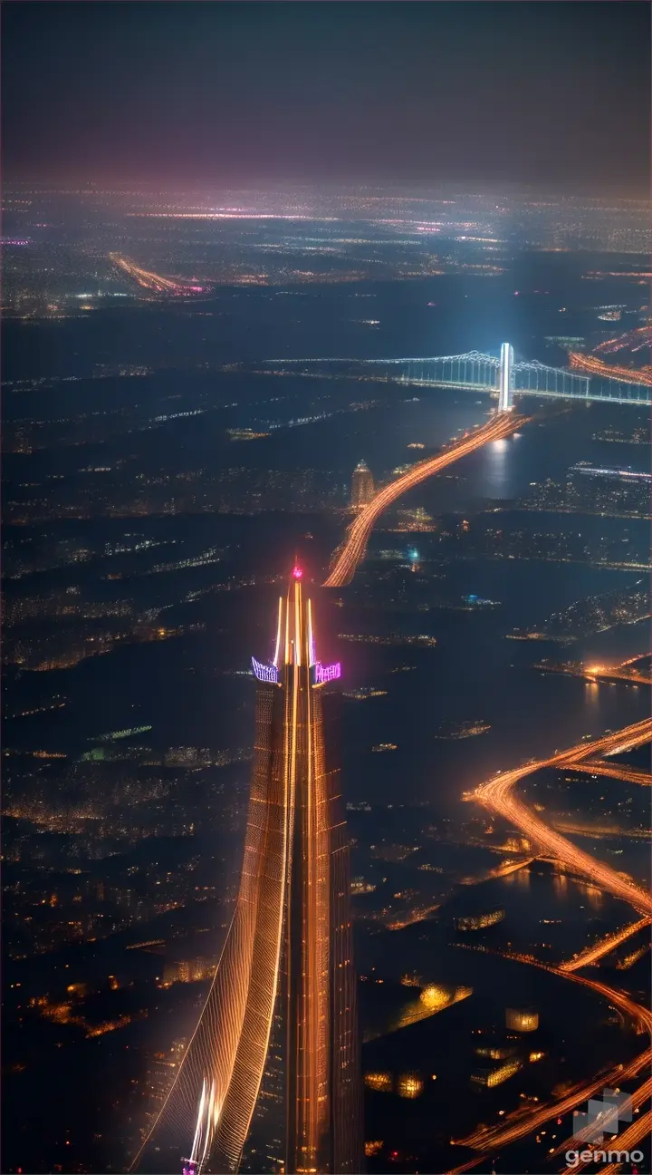 city night scene,Bustling,optic,shadowy,Award-Awarded,themoon,Ultimate beauty,8K,Wallpapers